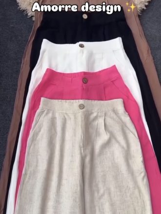 شلوار لینن بگی/ کد۱۵۰