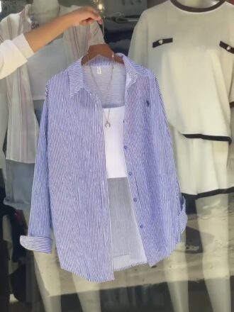 شومیز راه راه پولو / کد ۲۰7