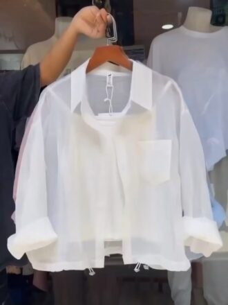 شومیز حریر وارداتی/ کد 436